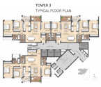 Lodha Divino Matunga - Typical Floor Plan