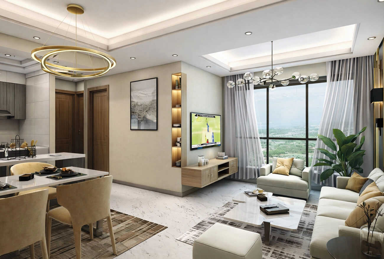 Ruparel Vivanza Byculla - Living Room