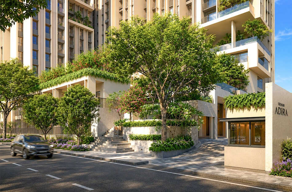 Rohan Adira Louis Wadi - Project Entrance View