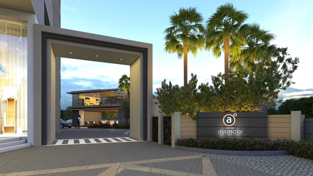 Gagan Avencia Kharadi - Project Entrance View