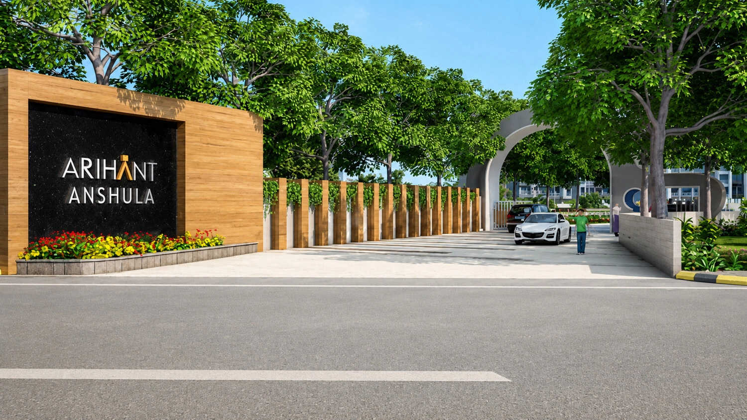 Arihant Anshula Taloja - Project Entrance View