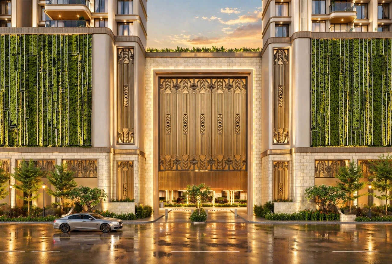 Lodha Aureus Sewri - Project Entrance View