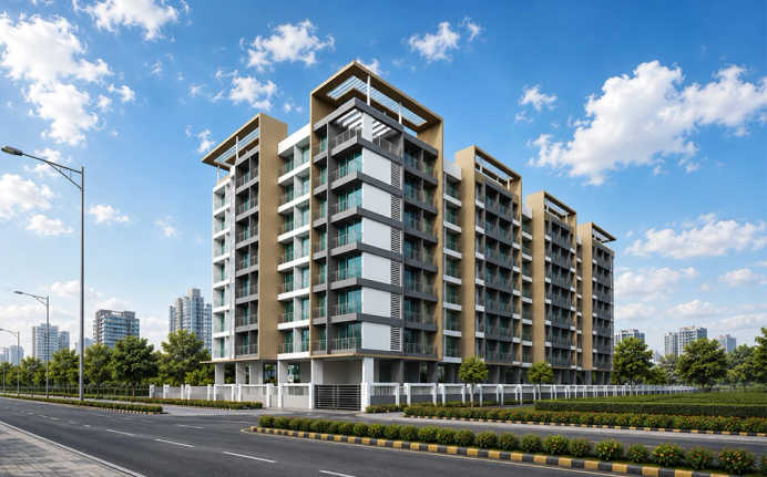 Bhagwati Bellavista II Ulwe - Elevation