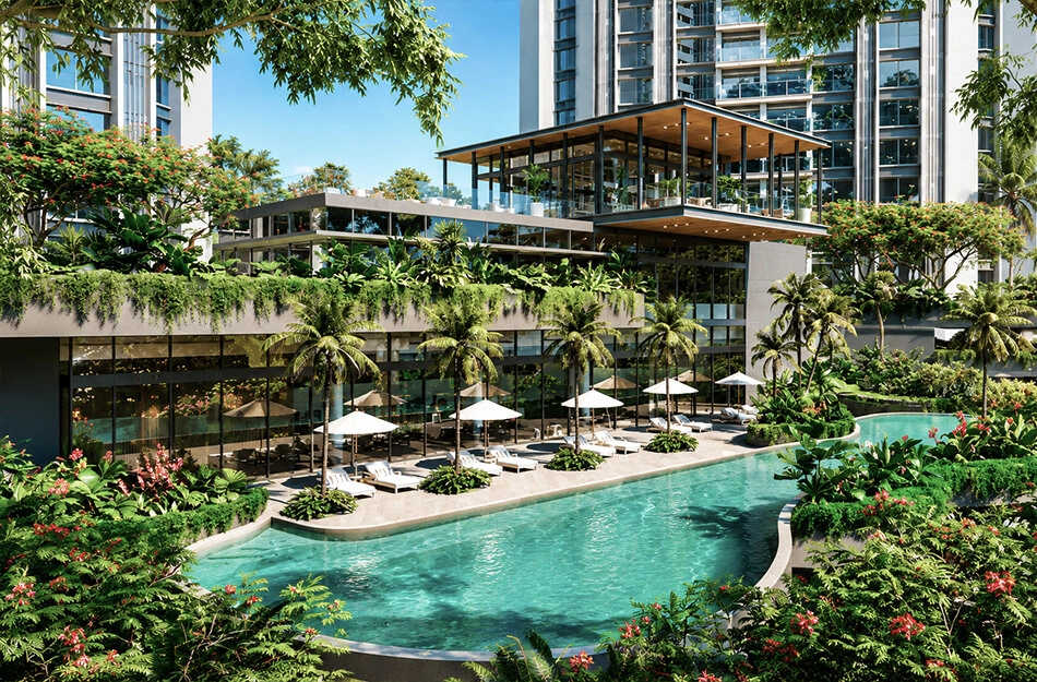 Oberoi Garden City Pokhran Road 2 - Swimming Pool 2