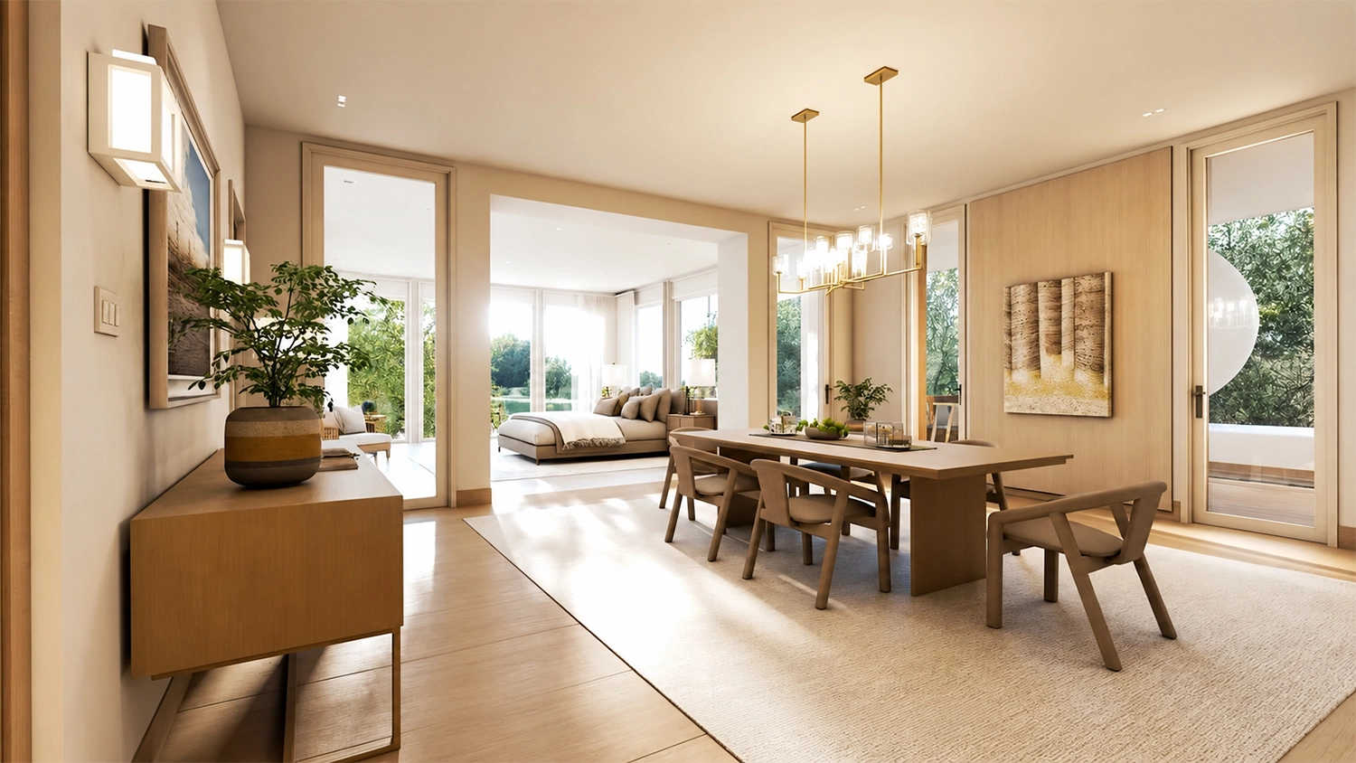 Abhee Aaria Varthur - Living Room