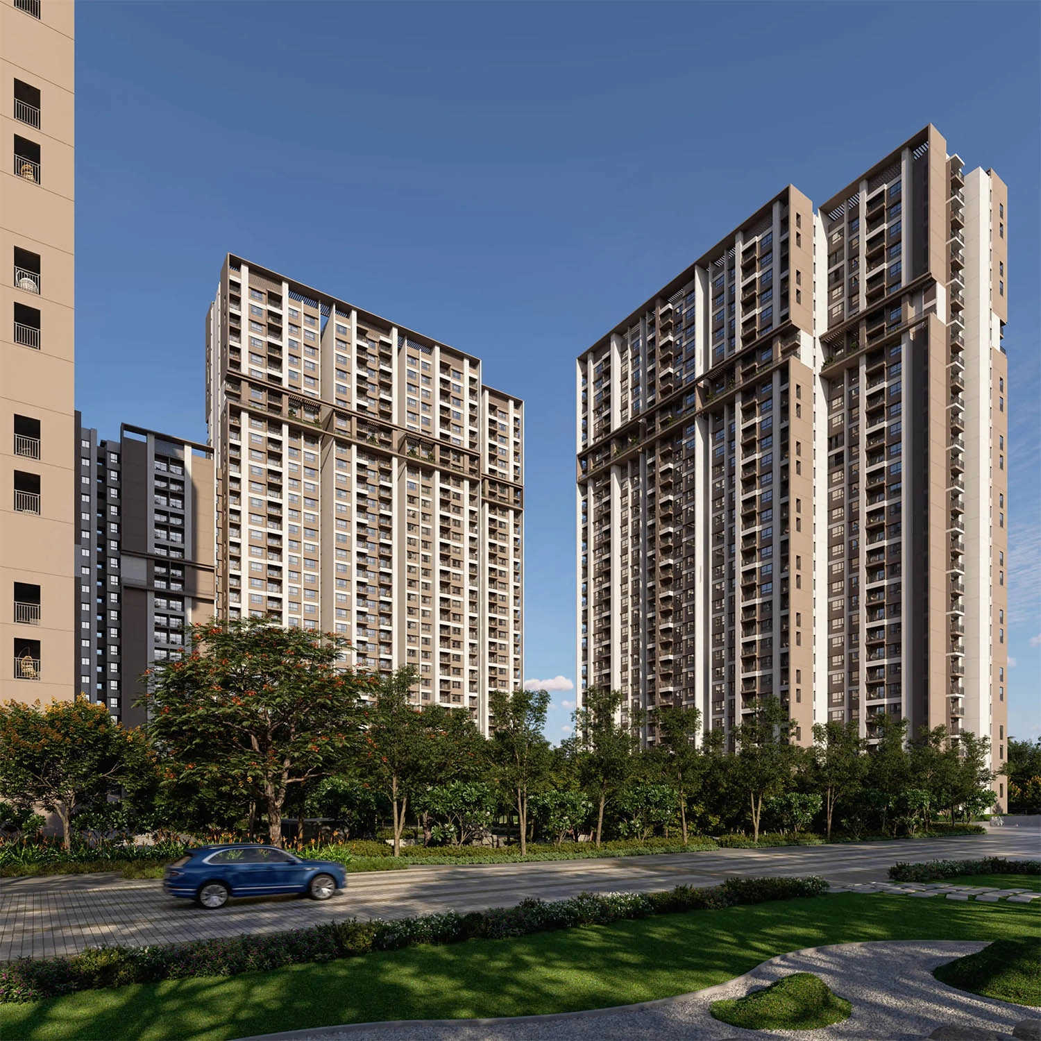 Abhee Aaria Varthur - Front View
