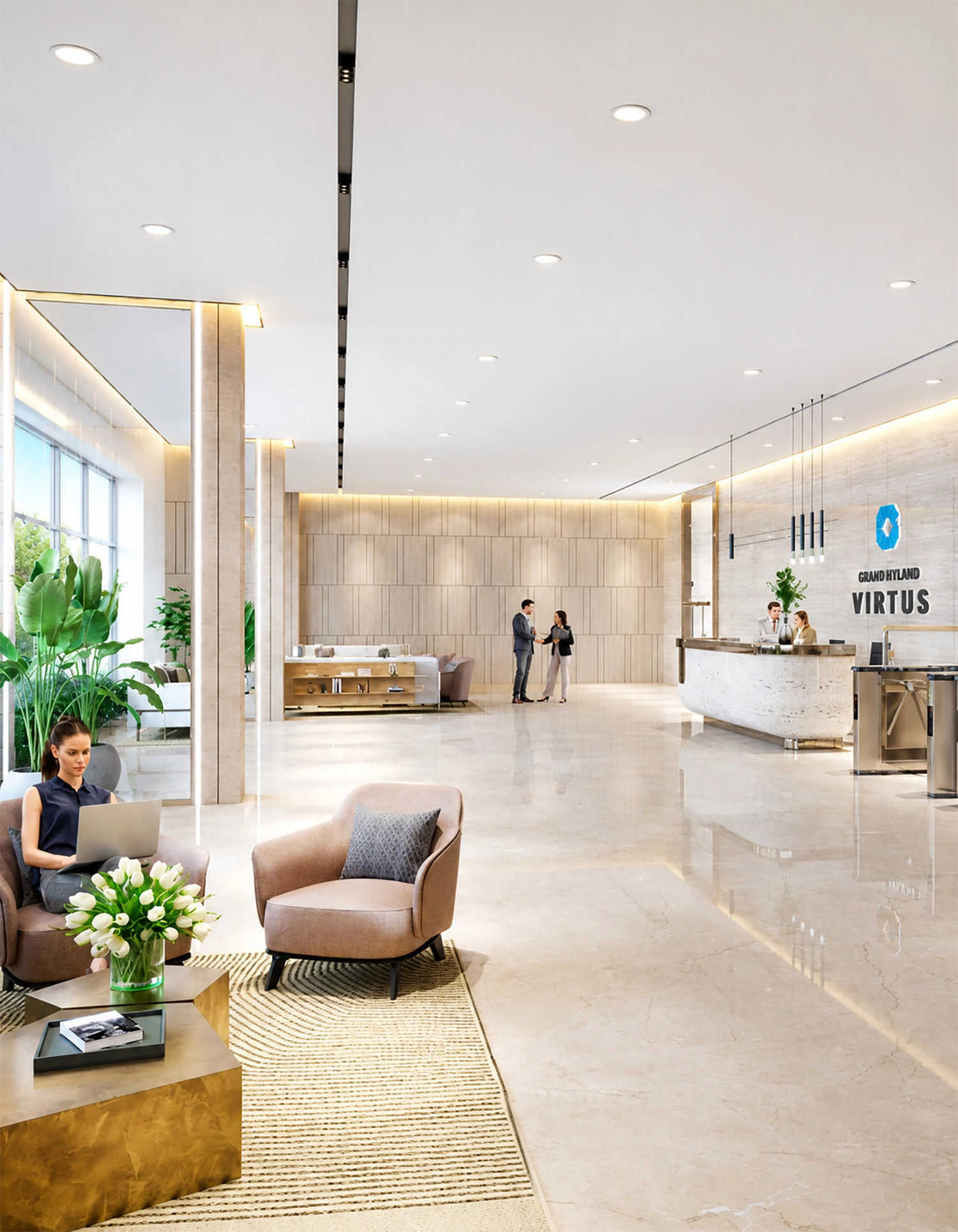 Kalpataru Virtus JVLR Vikhroli - Tower Entrance Lobby