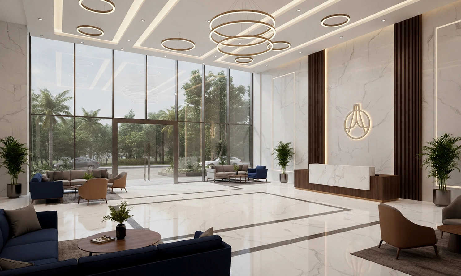 Dosti Boulevard Hadapsar - Tower Entrance Lobby