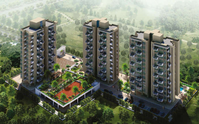 Goel Ganga Aurum Park Pimpri Chinchwad - Elevation