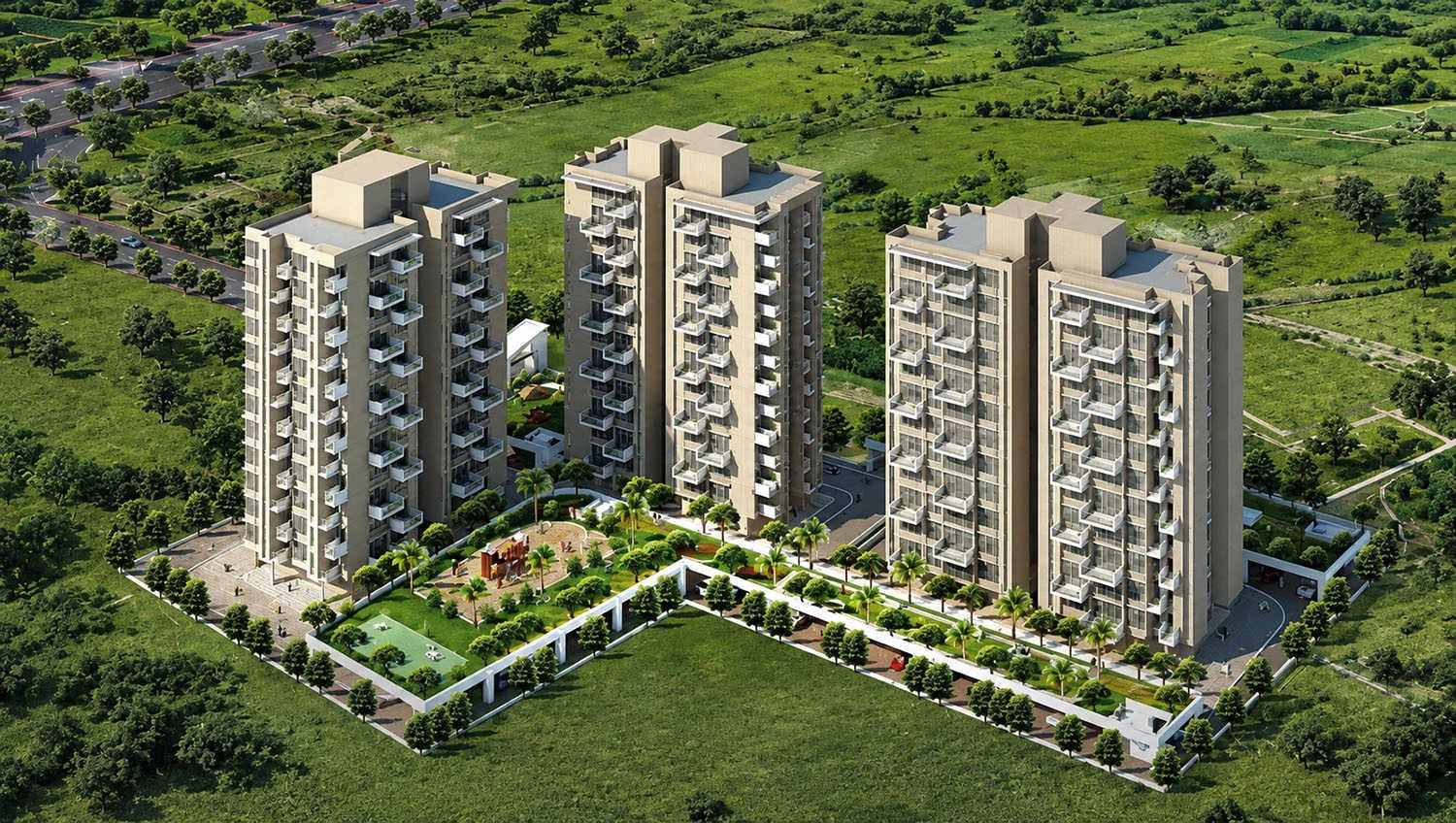 Goel Ganga Aurum Park Pimpri Chinchwad - Tower 3
