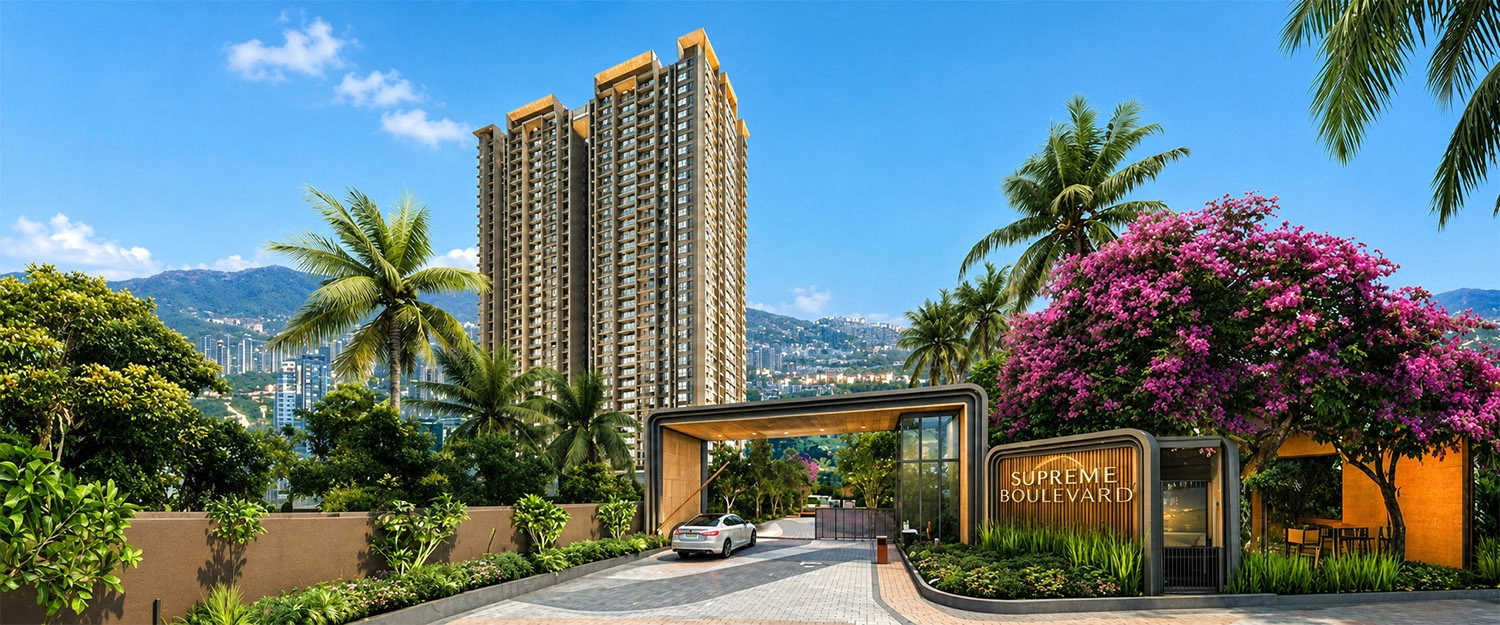 Supreme Boulevard Chembur - Project Entrance View