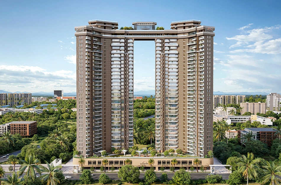 Supreme Towers Koregaon Park Annexe - Elevation 2