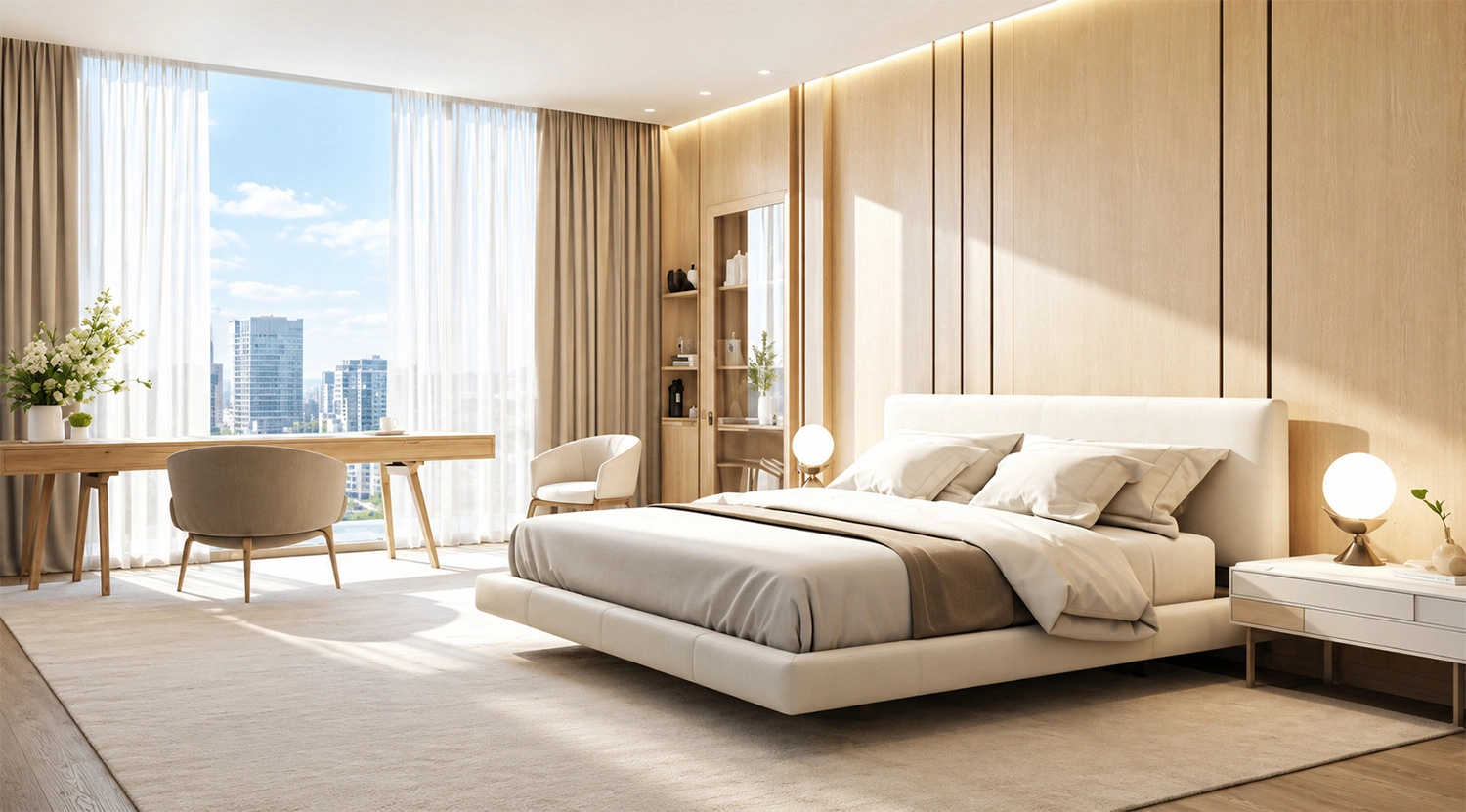 Sheth Promont Sion - Bedroom