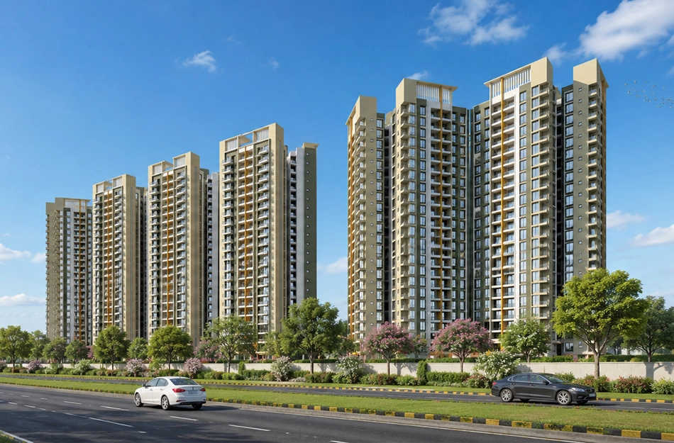 Pride World City Charholi - Elevation 2