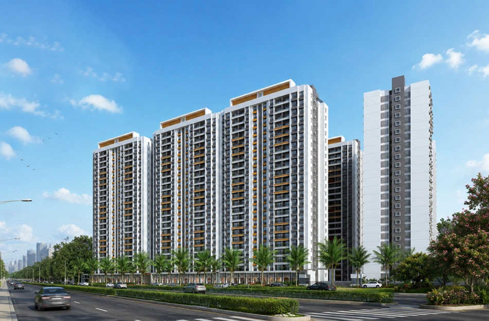 Pride World City Charholi - Elevation