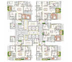 Lansum Elena Kokapet - Typical Floor Plan
