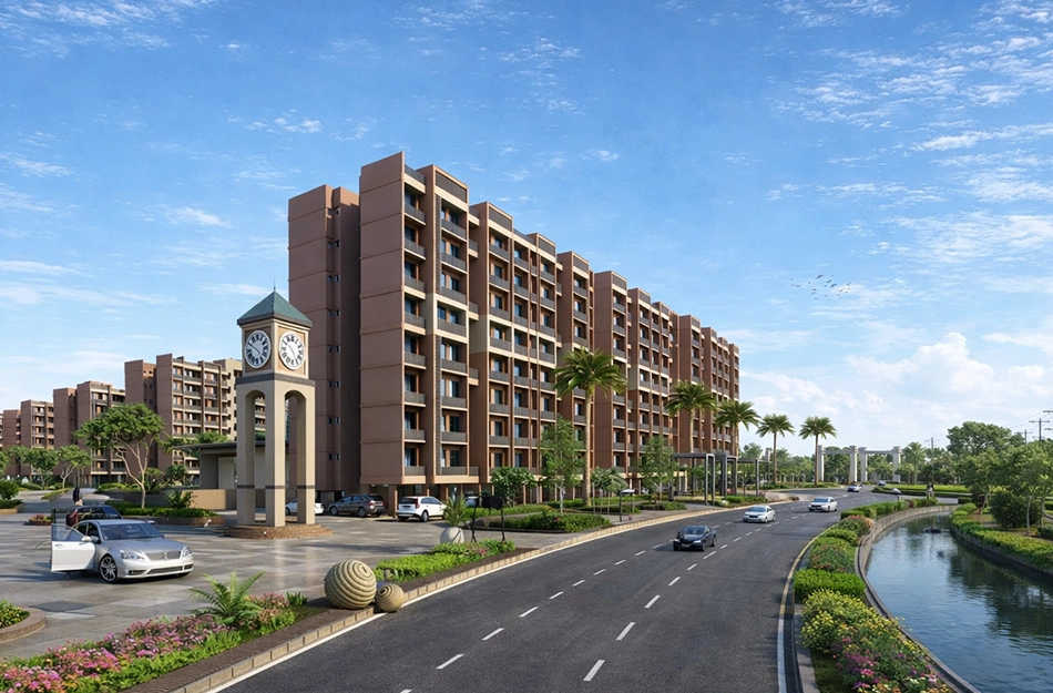 Akshar River Gate Panvel - Elevation