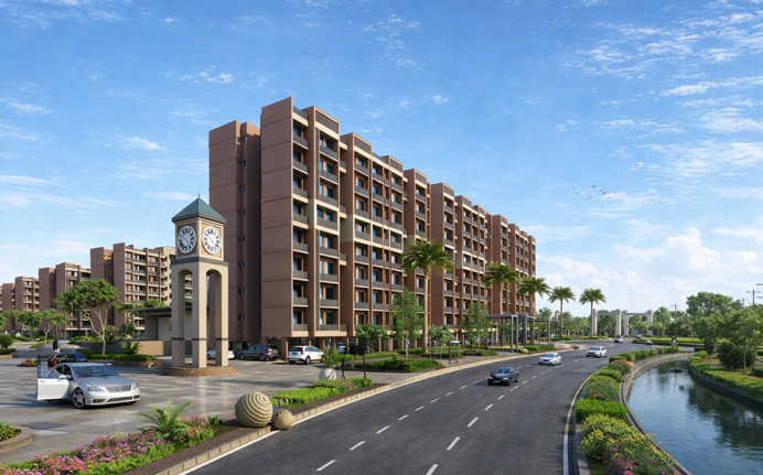 Akshar River Gate Panvel - Elevation