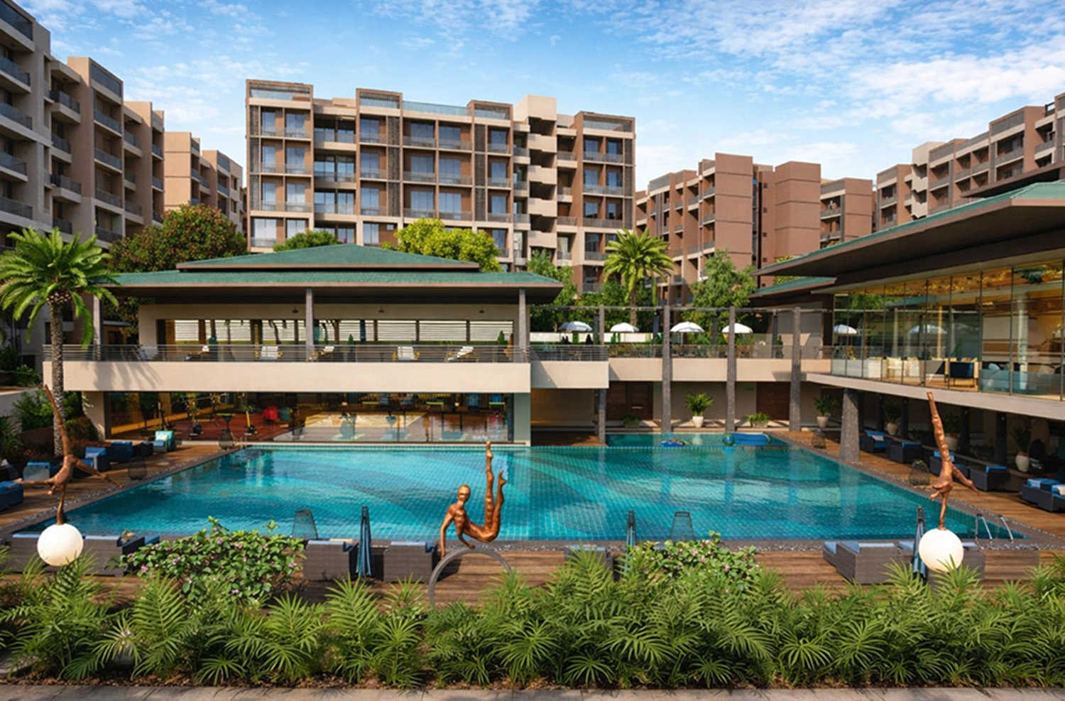 Akshar River Gate Panvel - Swimming Pool