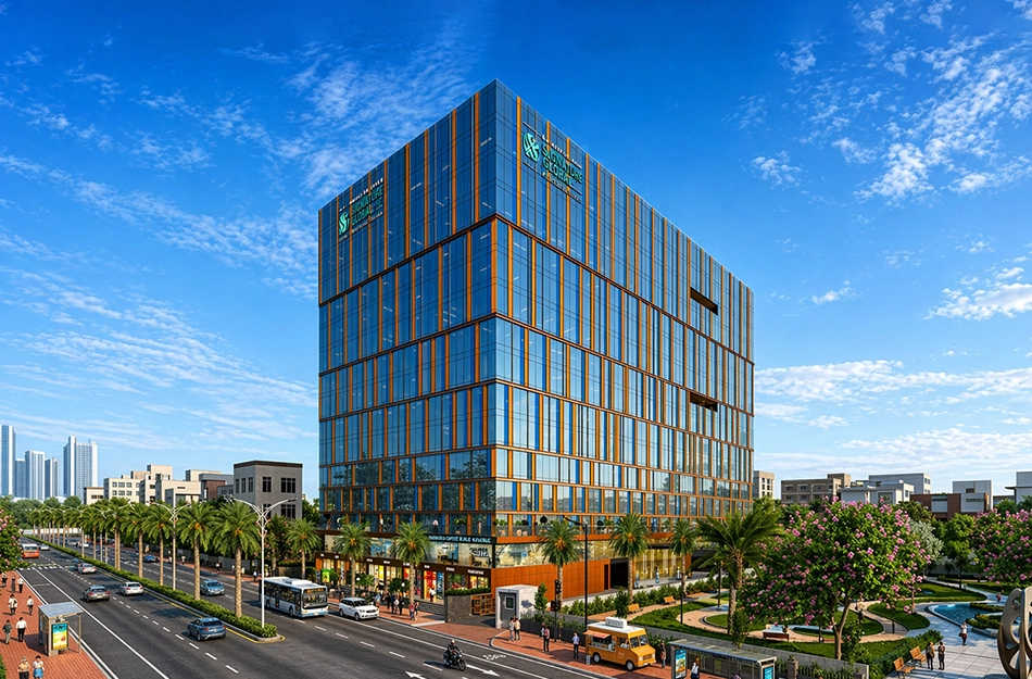 Gami Satyam Business Avenue Belapur - Elevation