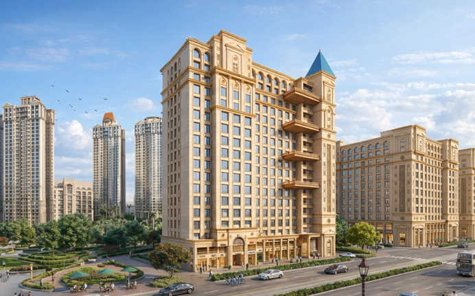 Hiranandani Commercial Park Panvel - Elevation