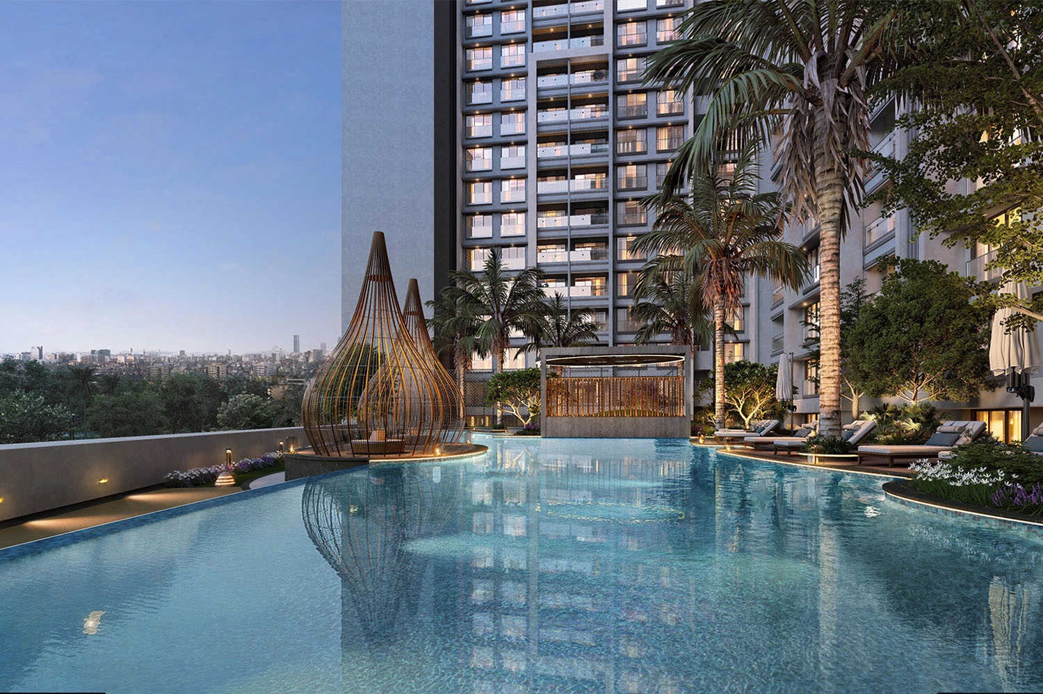 Runwal Woods Chembur - Swimming Pool