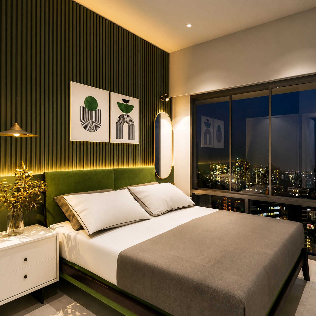 Marathon NeoHills Bhandup - Bedroom