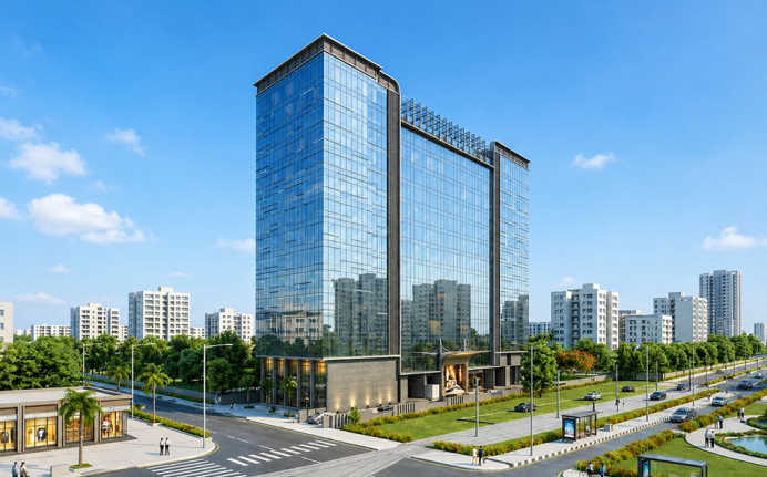 Aakar Celestial Belapur - Elevation