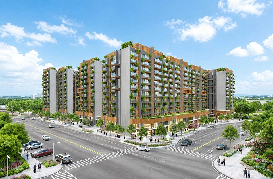 Adani 9 PBR Nerul - Elevation