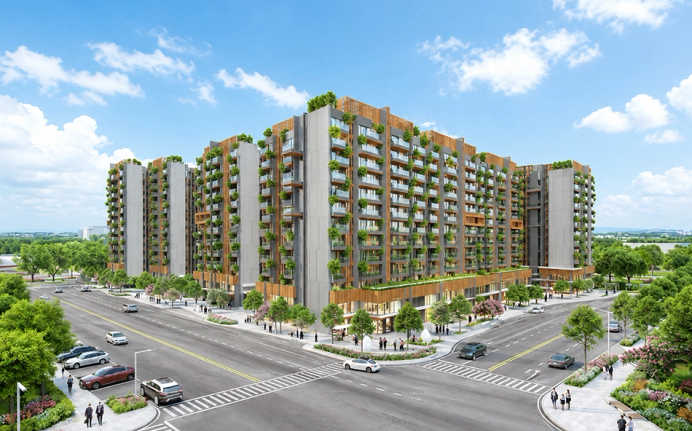Adani 9 PBR Nerul - Elevation
