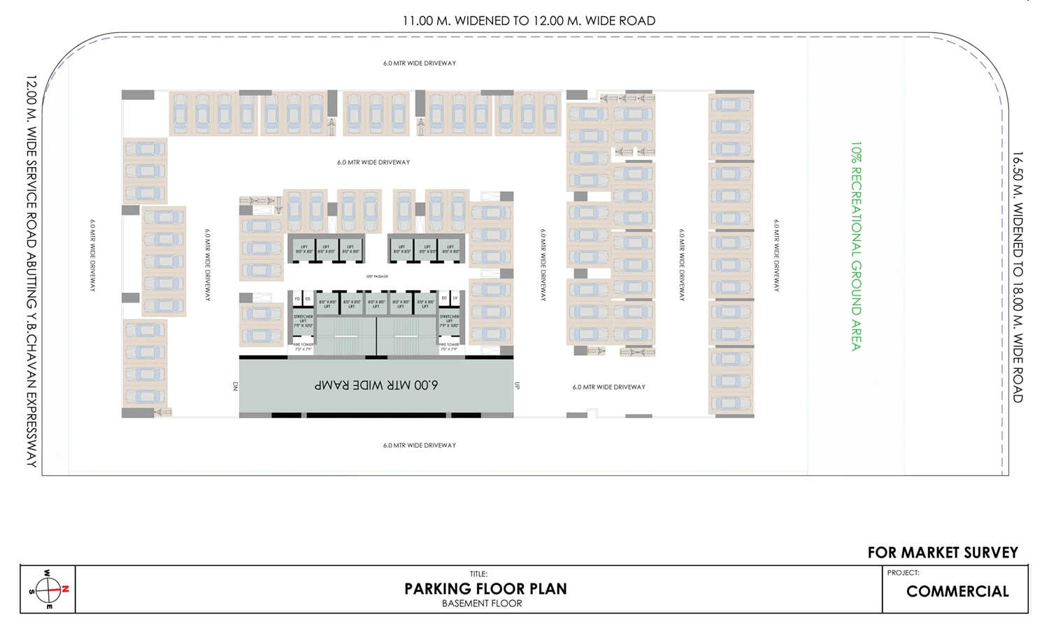 Akshar Elevate Vashi - Even Floor Plan