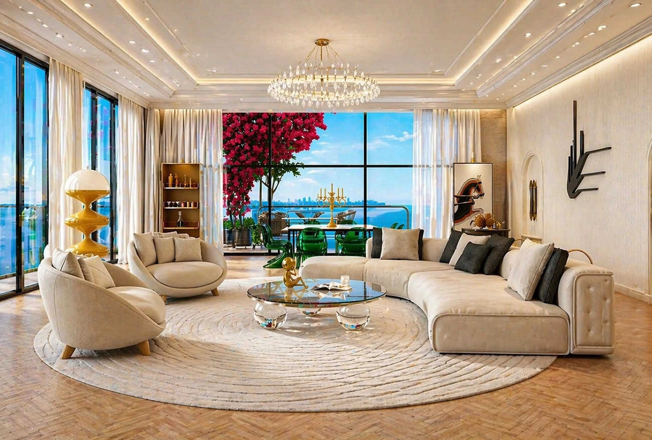 Lodha Malabar Malabar Hill - Living Room