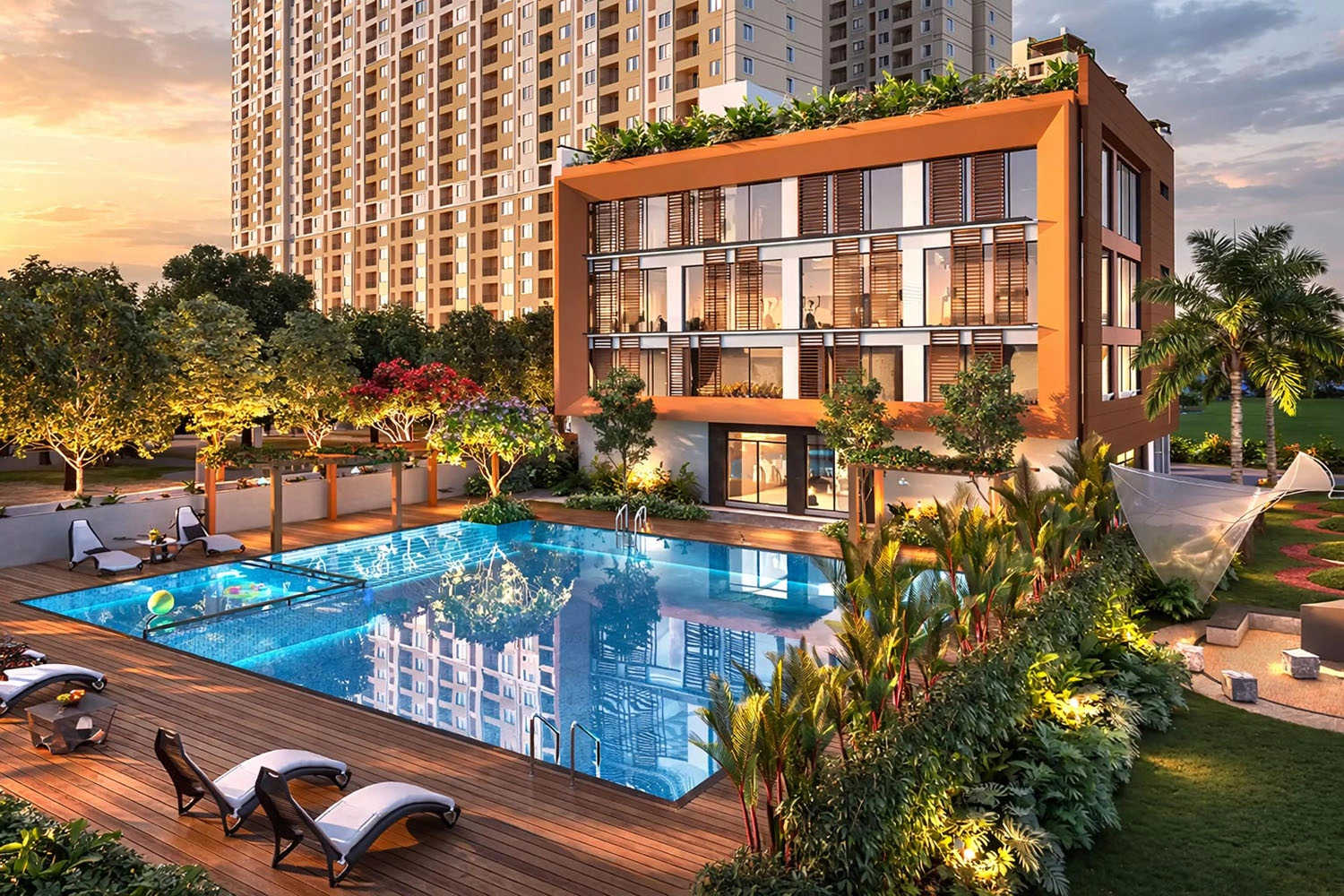 Peninsula Mumbai Horizon Karjat - Swimming Pool