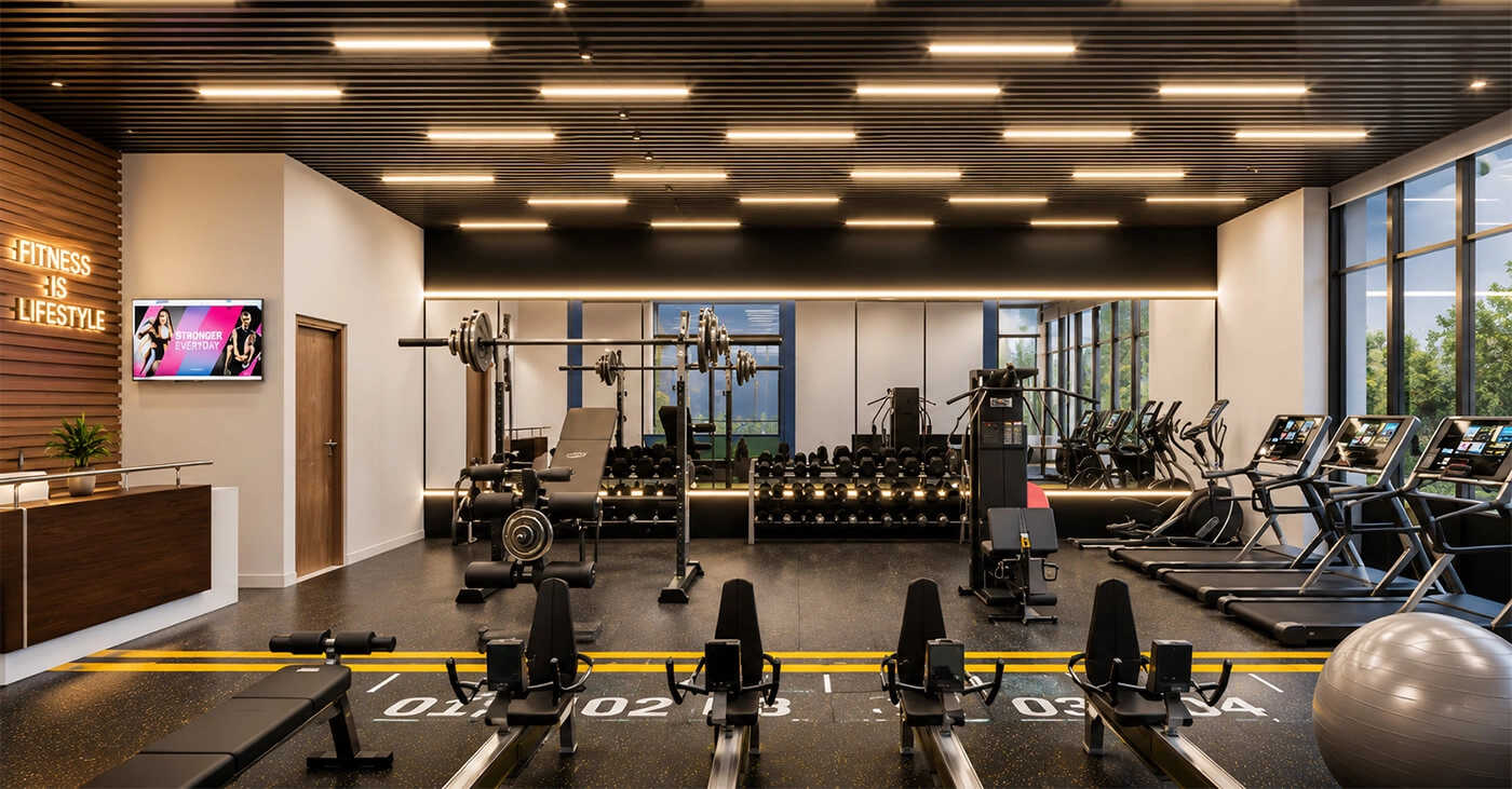 Radiance Riverwoods Coimbatore - Gym