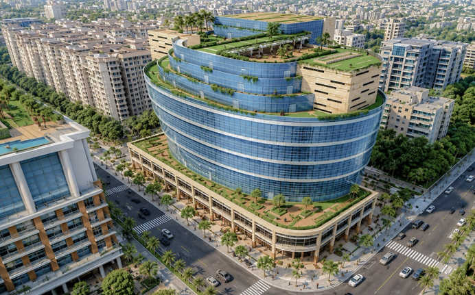 Hubtown Solaris Andheri - Elevation
