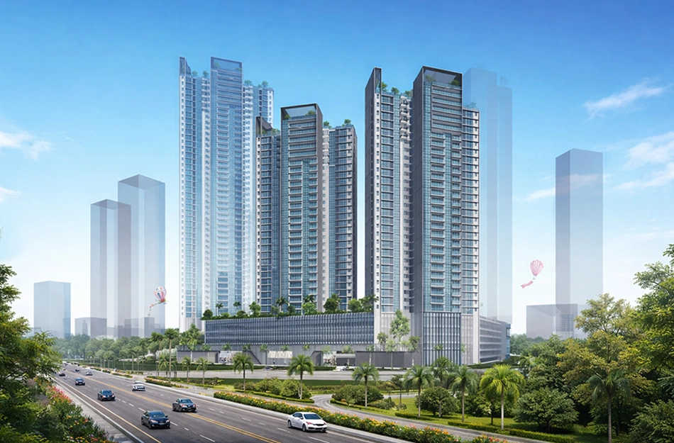 Raheja Atlantis Juinagar - Elevation