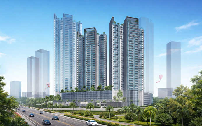 Raheja Atlantis Juinagar - Elevation