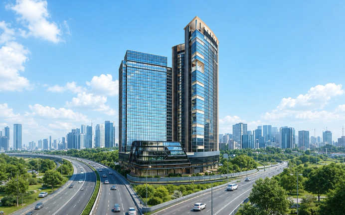 Raheja Prime Two Juinagar - Elevation