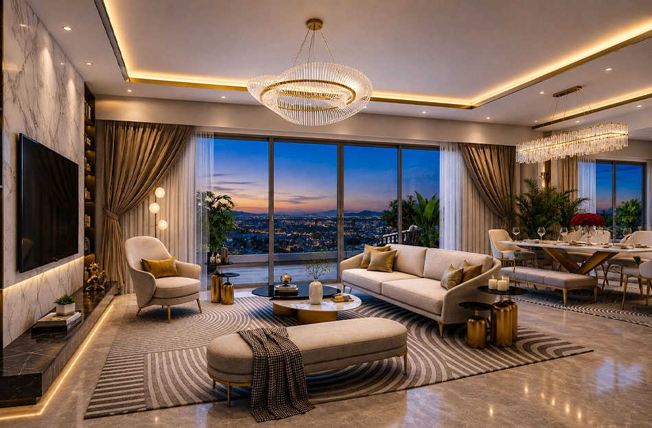 L&T Avinya Enclave Manapakkam - Living Room
