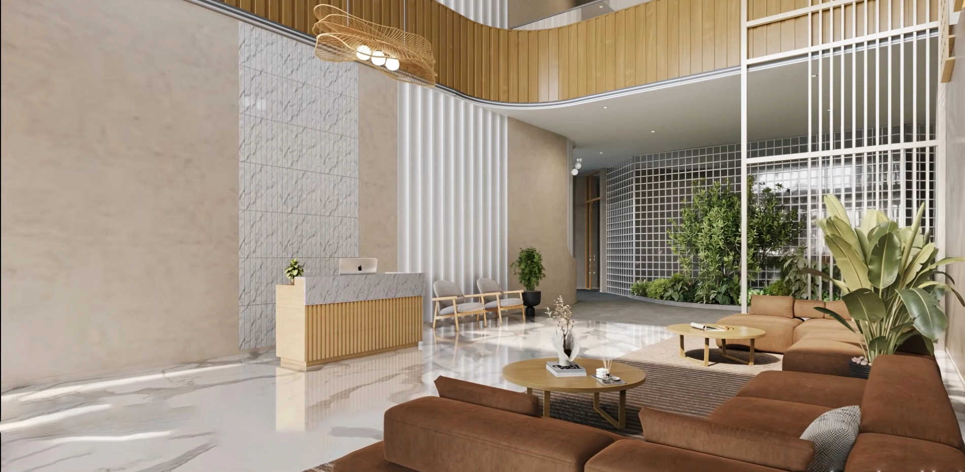 TVS Emerald Altura Sathanur - Tower Entrance Lobby