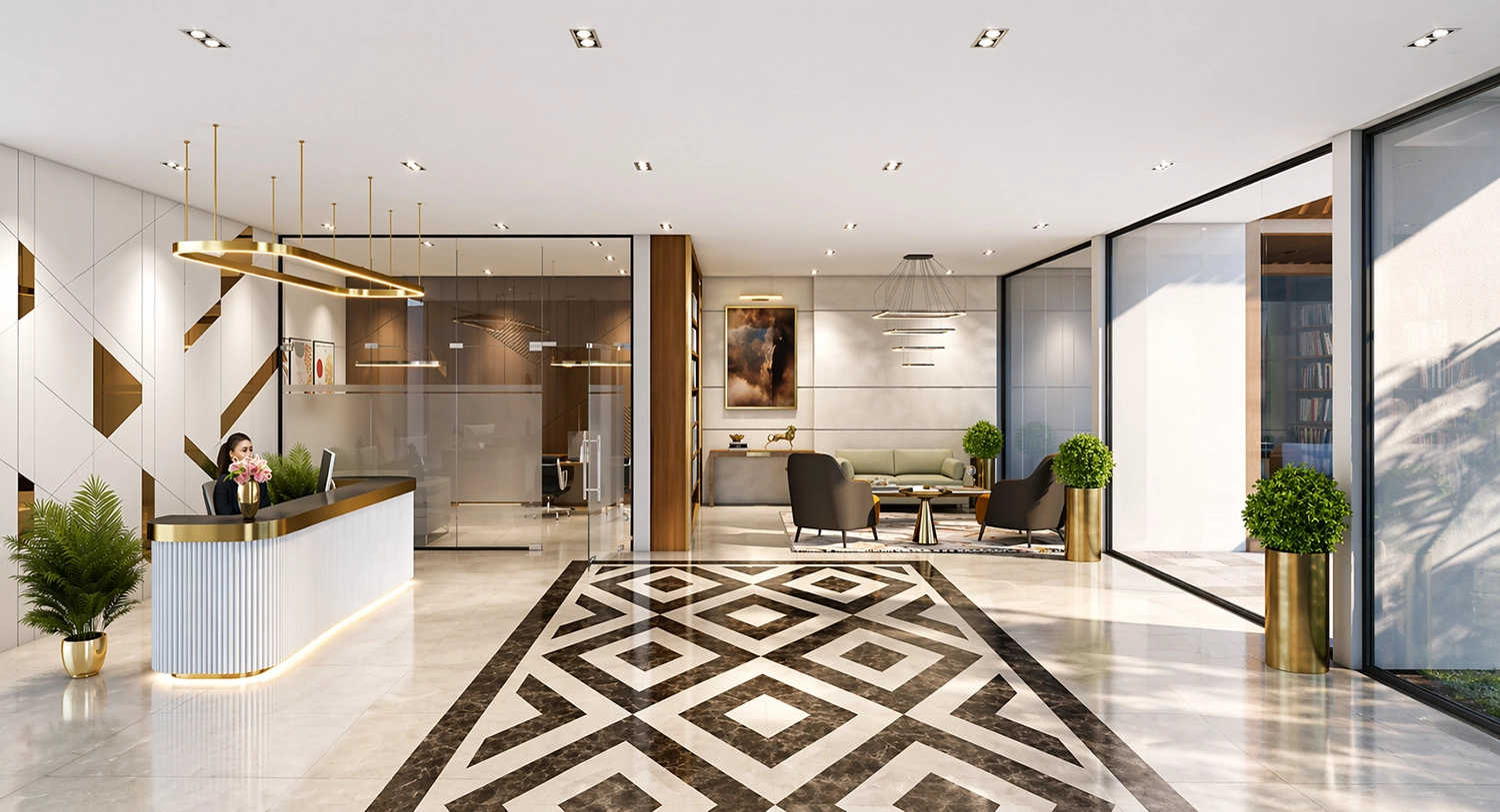 ELV High Garden Whitefield - Tower Entrance Lobby