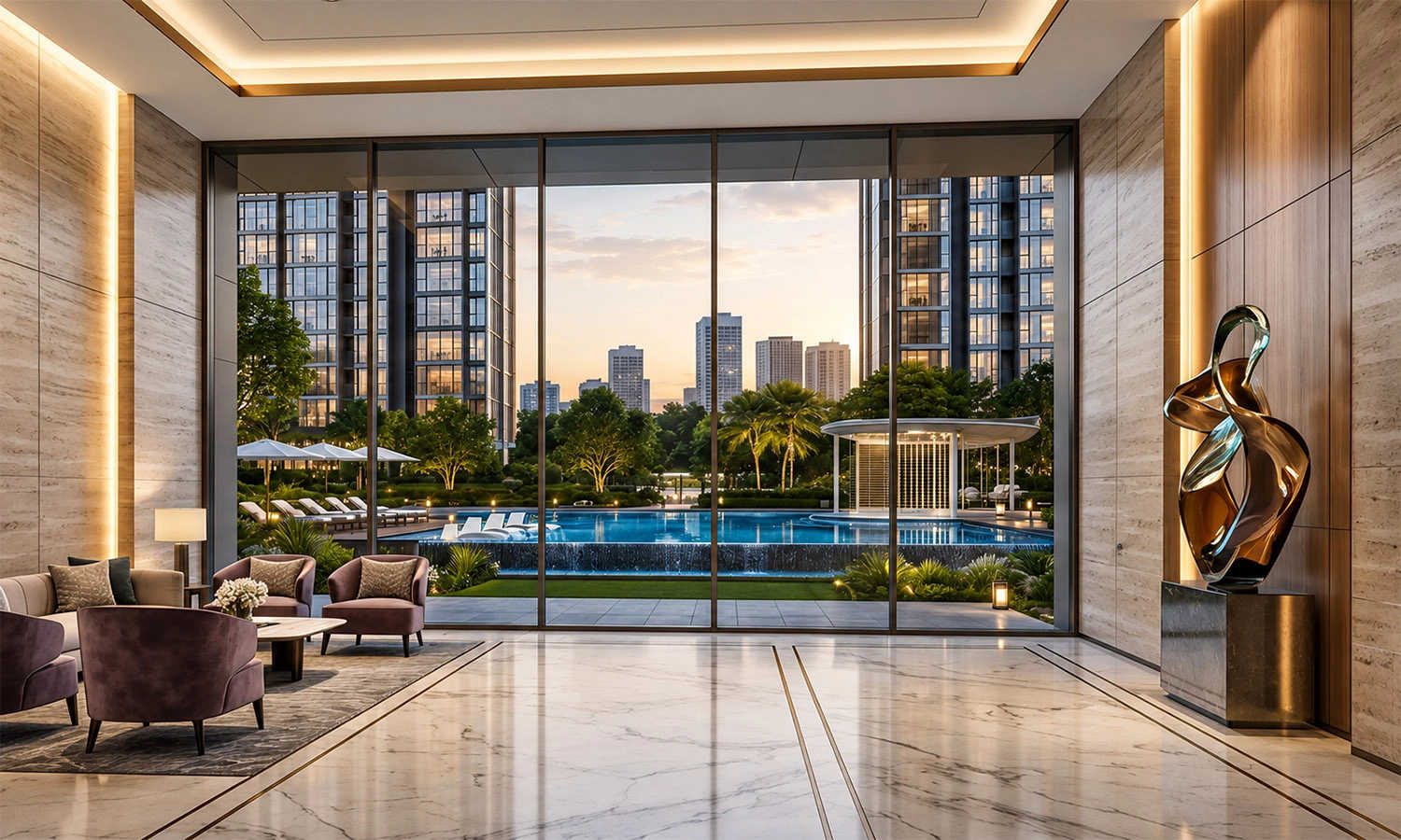 Century Bliss Hosahudya - Tower Entrance Lobby