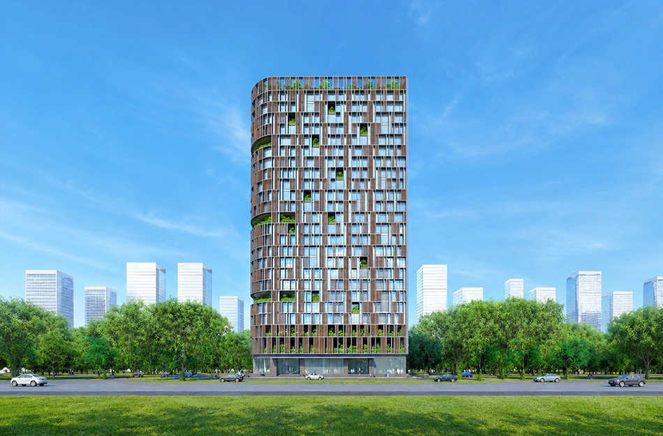 Labdhi BKC Edge Sion - Elevation