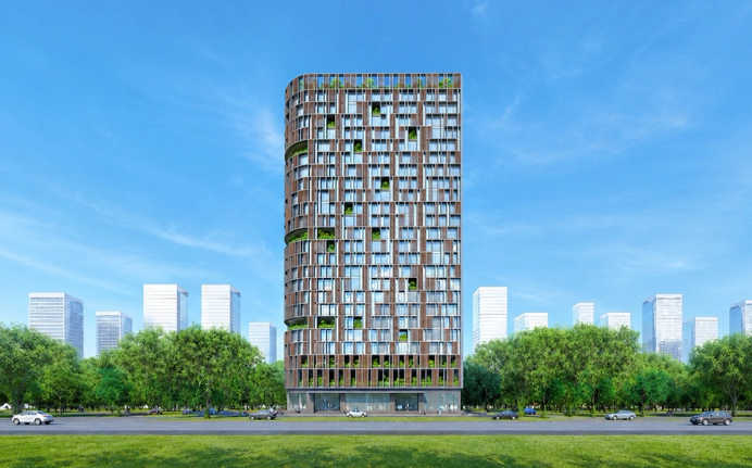 Labdhi BKC Edge Sion - Elevation