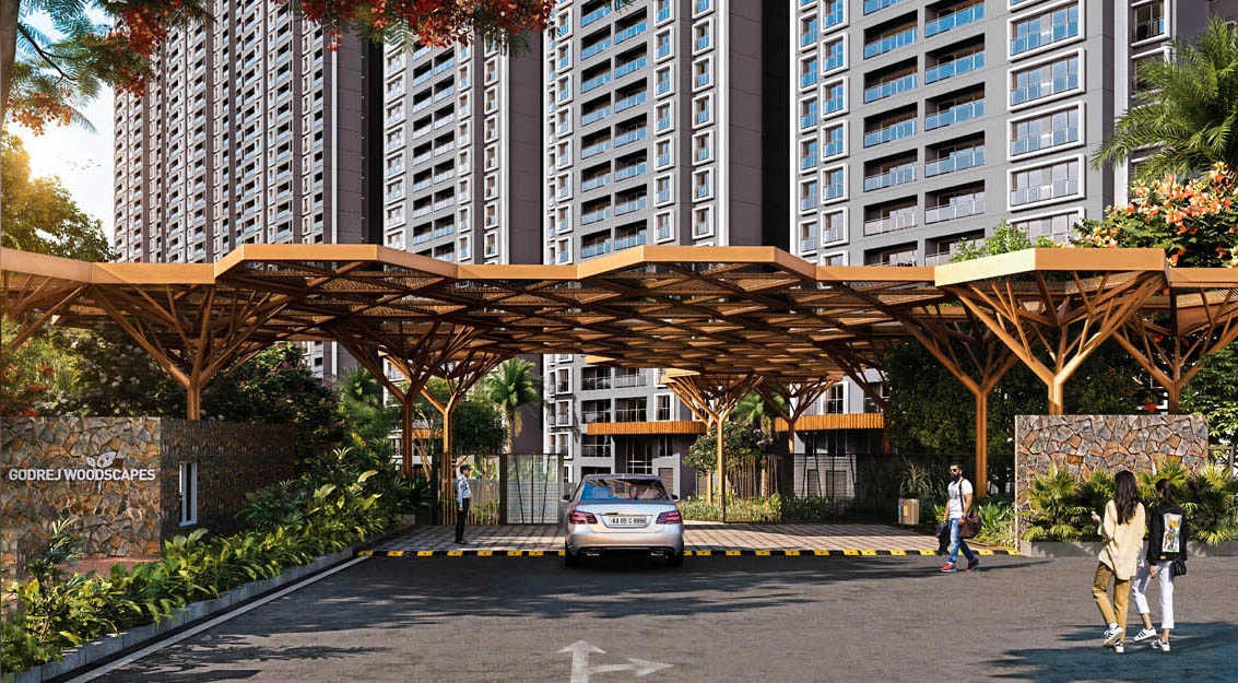 Godrej Woodscapes Nimbekayipura - Project Entrance View
