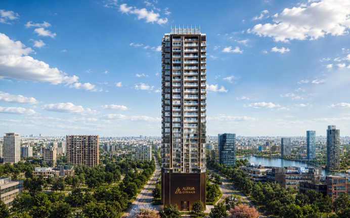 Aurum Girnar Malabar Hill - Elevation