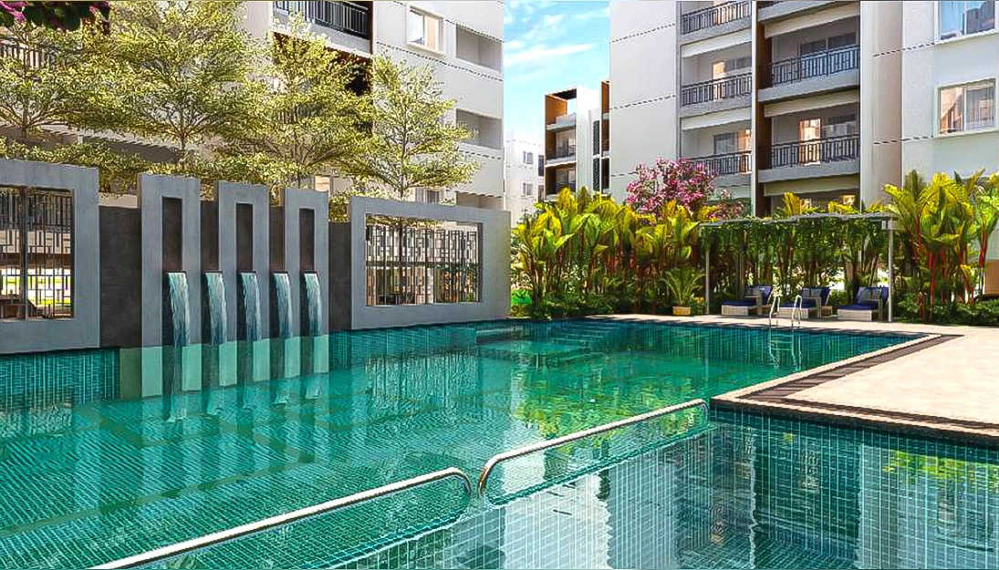 Abhee Silicon Shine Mullur - Swimming Pool