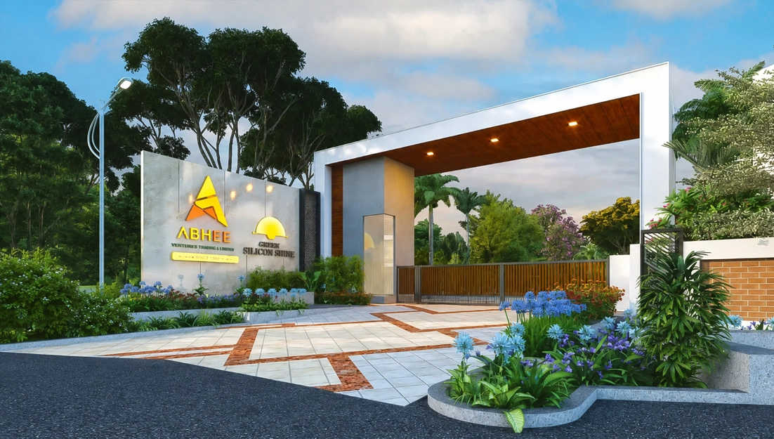 Abhee Silicon Shine Mullur - Project Entrance View