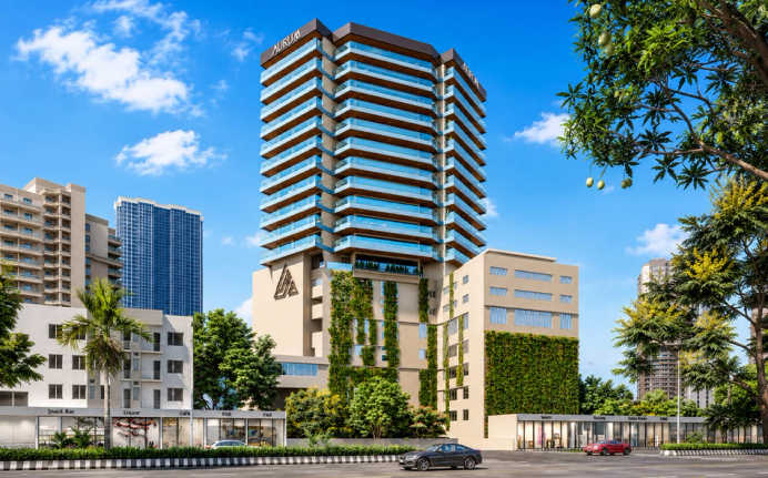Aurum Arts Worli - Elevation
