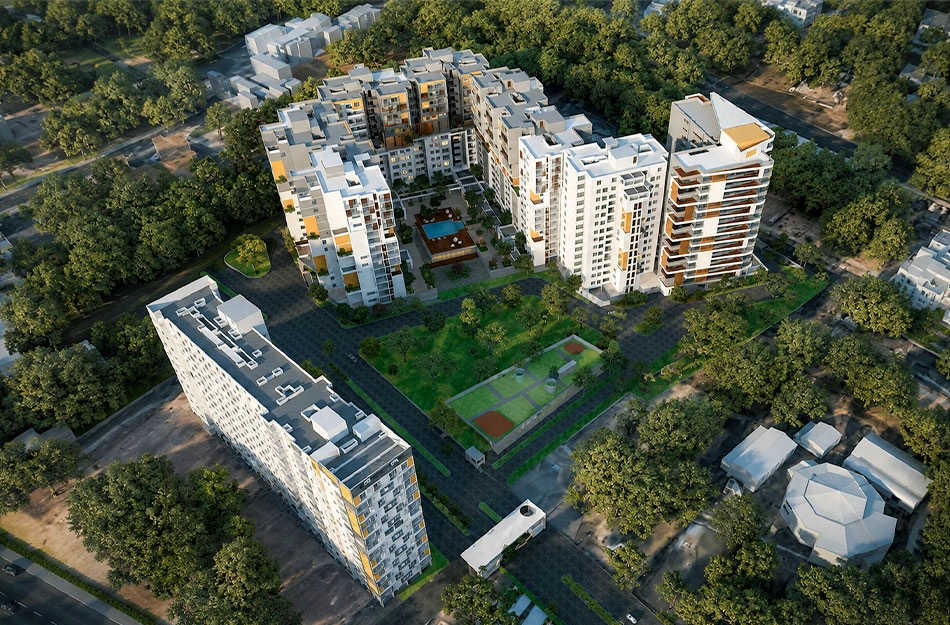 Casagrand ECR14 Signature Kanathur Reddikuppam - Casagrandprojecttopview